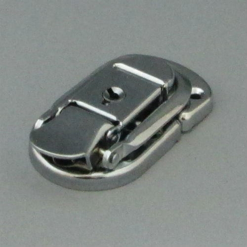 No.1641パチン錠鍵付 クローム(鉄製)【EKT】