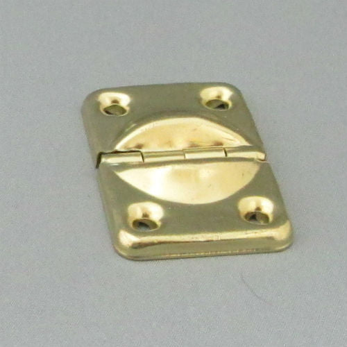 No.4457 丁番(鉄製)真鍮メッキ 2個セット【EKT】