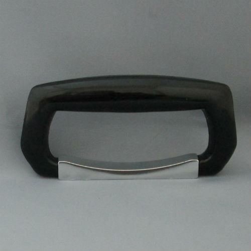 No.7967 プラスチックハンドル 黒 クロームカン座付【EKT】