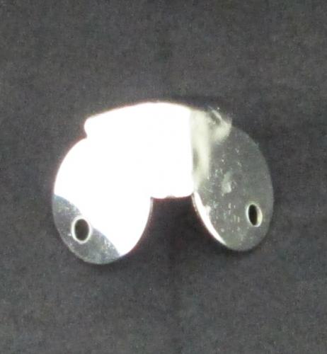 No.4358 八方角金 クローム(鉄製) 4個セット【EKT】